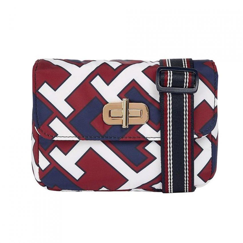 bandolera estampada colores tommy